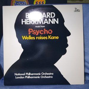 Bernard Herrmann Music From PSYCHO Welles raises Kane Soundtrack 1978 Vinyl Rec